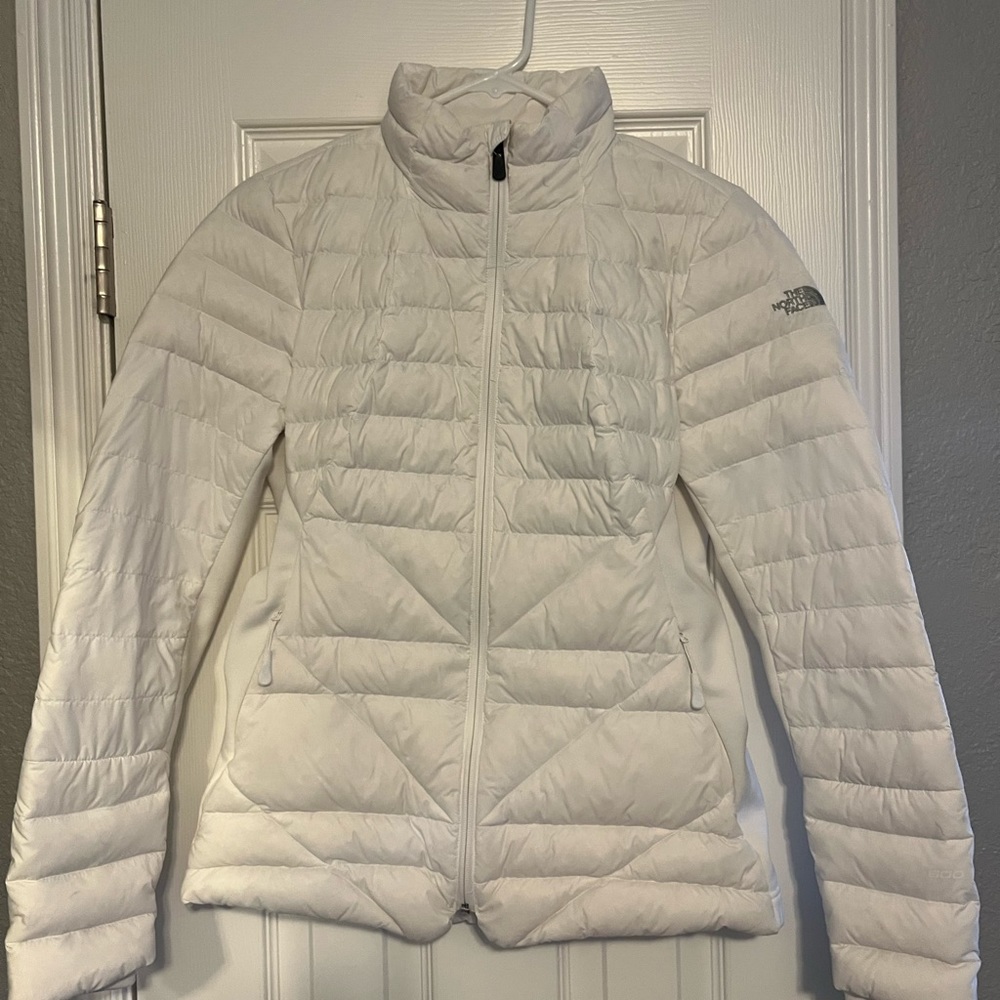 North Face Down Jacket White Women’s Size Medium